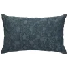 Almofada JACQUARD stonewash azul 30x50cm