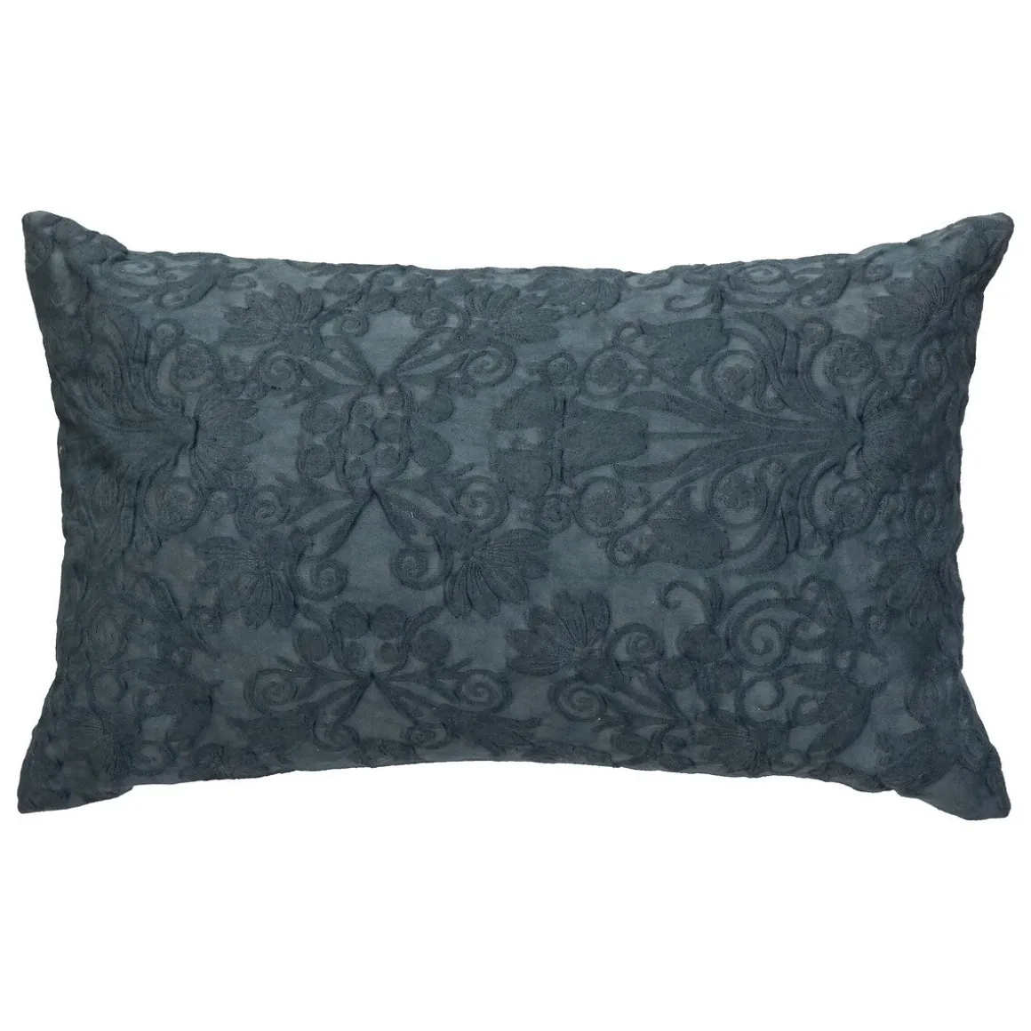 Almofada JACQUARD stonewash azul 30x50cm