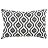 Almofada jacquard TWISTED LIME 38x58cm