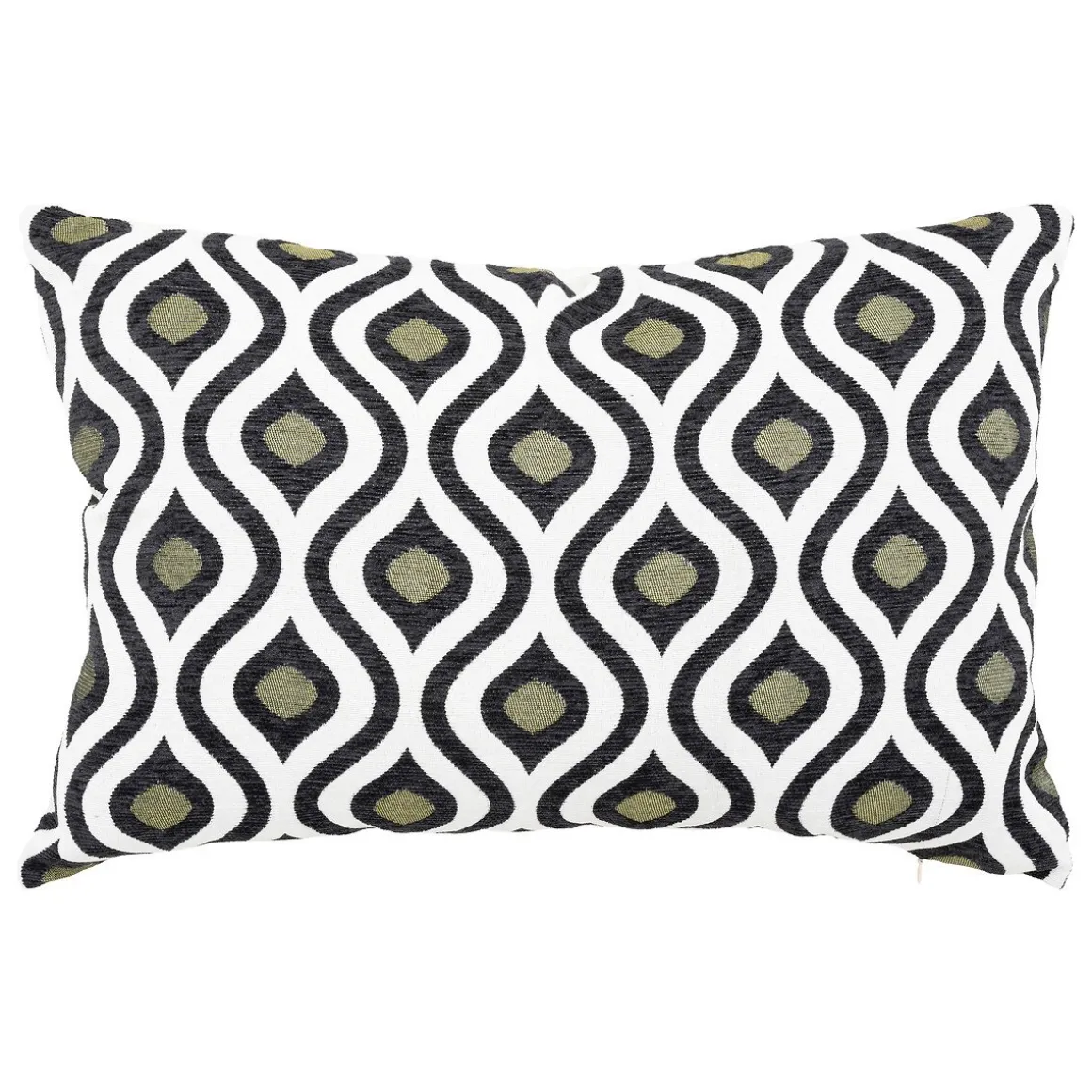 Almofada jacquard TWISTED LIME 38x58cm