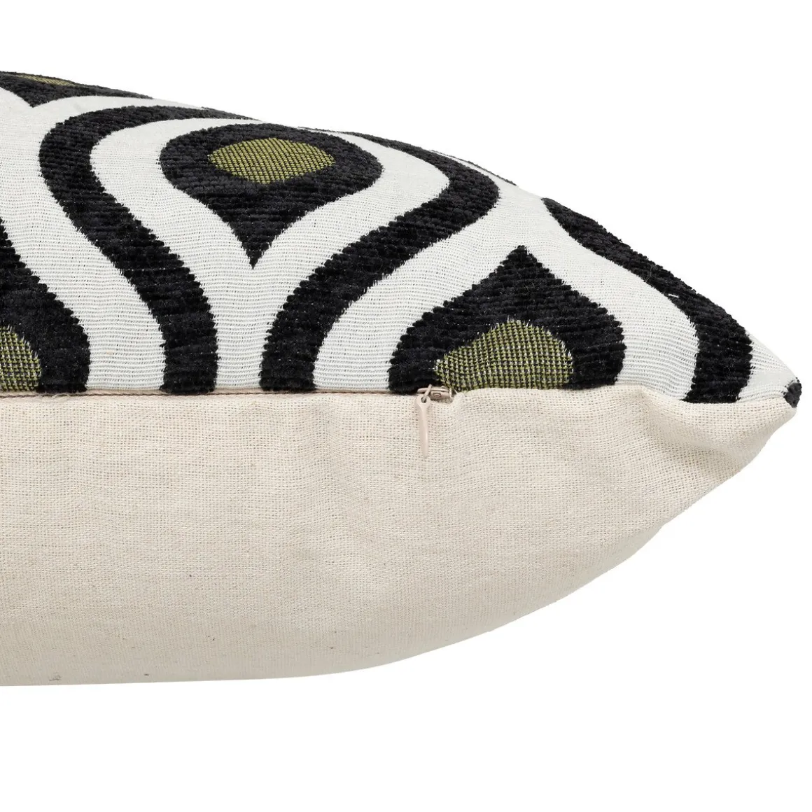 Almofada jacquard TWISTED LIME 38x58cm