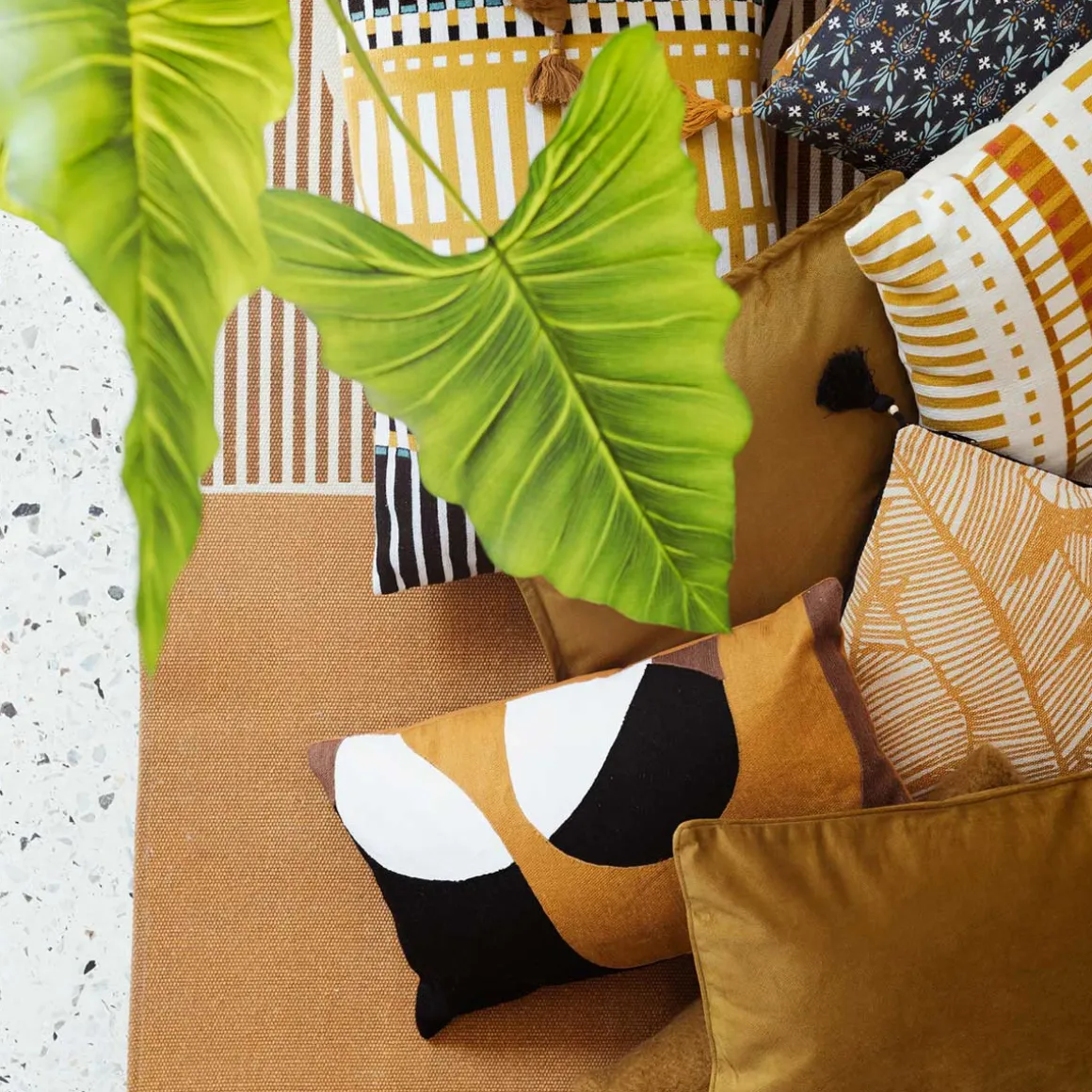 Almofada LILOU caramelo 30x50cm