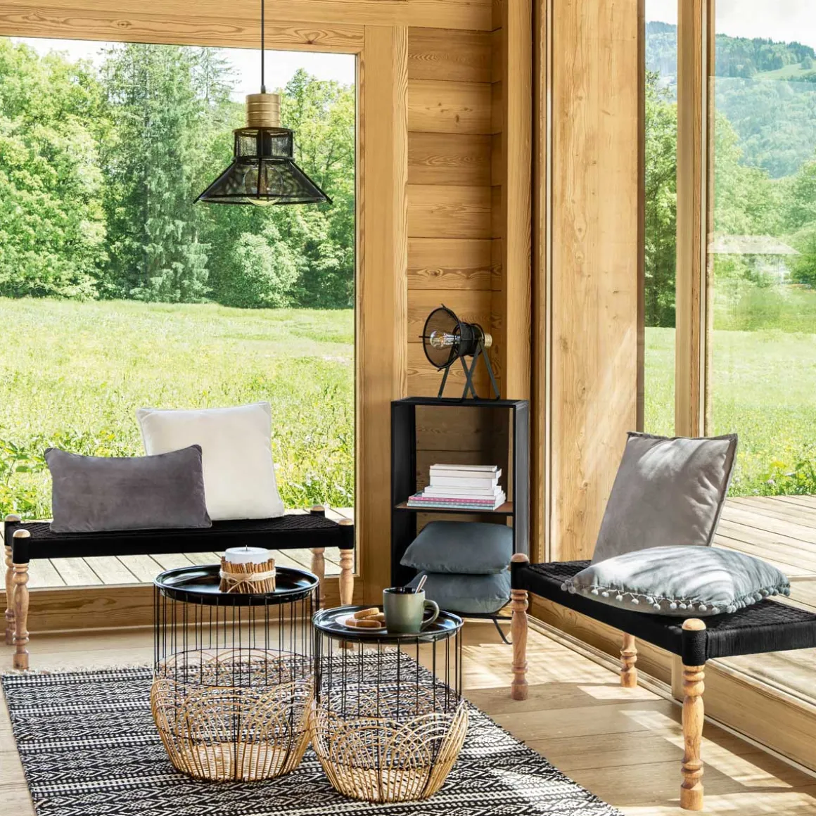 Almofada LILOU cru 45x45cm