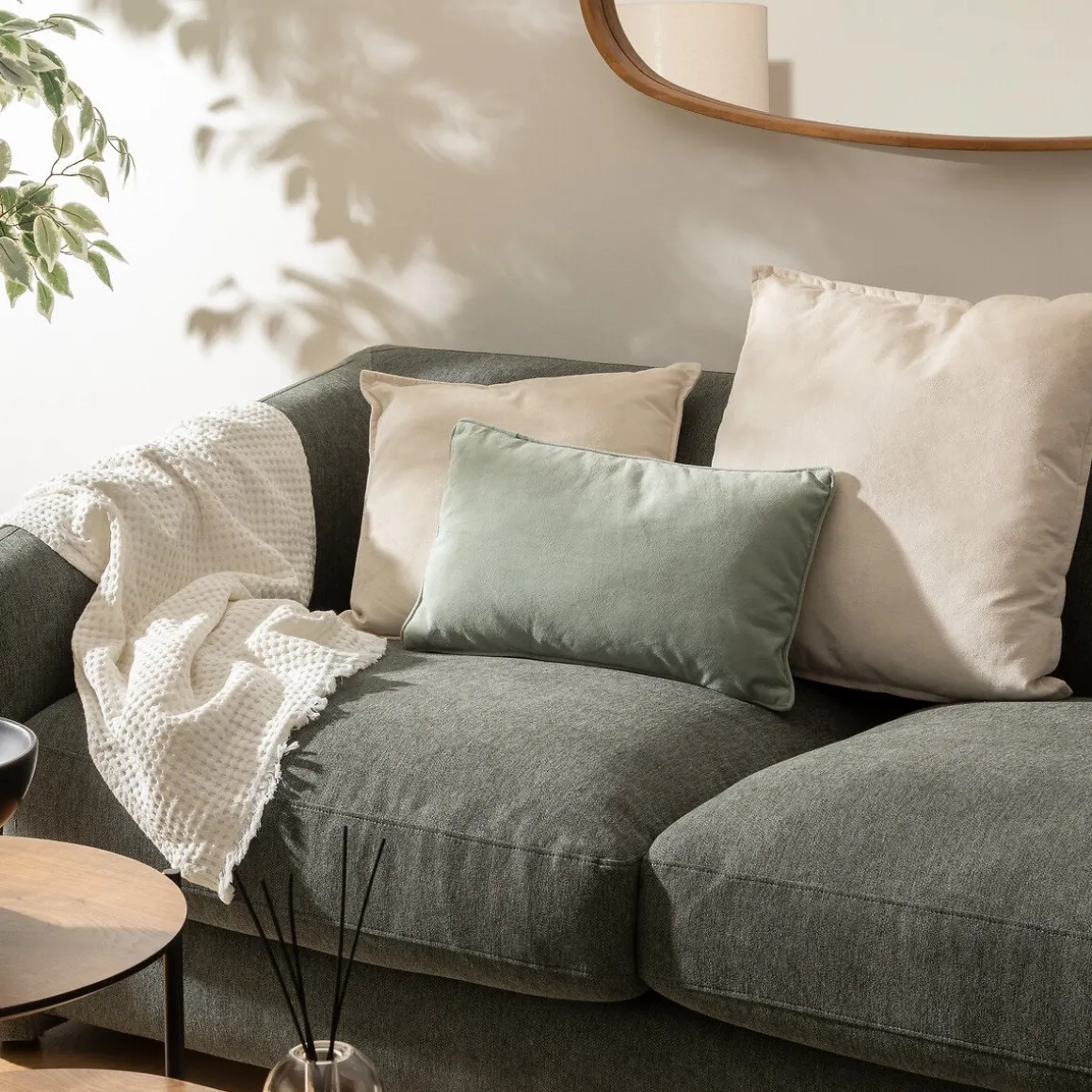 Almofada LILOU cru 45x45cm