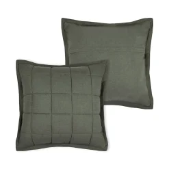 Almofada MALAKITE ELLIE verde caqui 45x45cm
