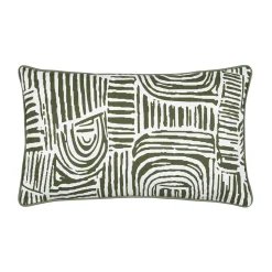 Almofada MALAKITE LIAM verde caqui 30x50cm