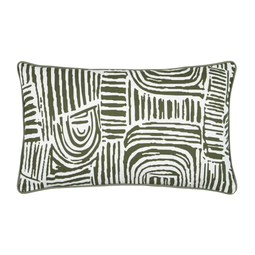Almofada MALAKITE LIAM verde caqui 30x50cm