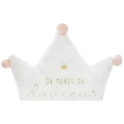 Almofada maxi princesa branca 68x53cm