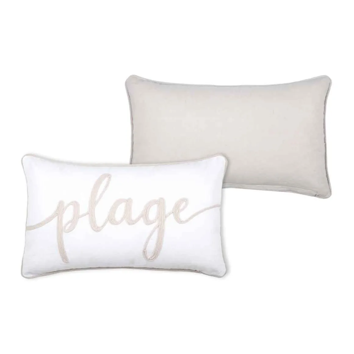 Almofada plage HARBOR branco 30x50cm