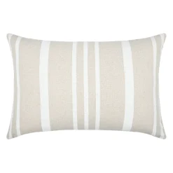 Almofada SOLEIL RISCAS branco e cru 40x60cm