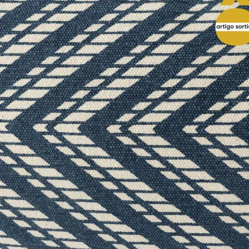 Almofada stripes com franjas 30x50cm