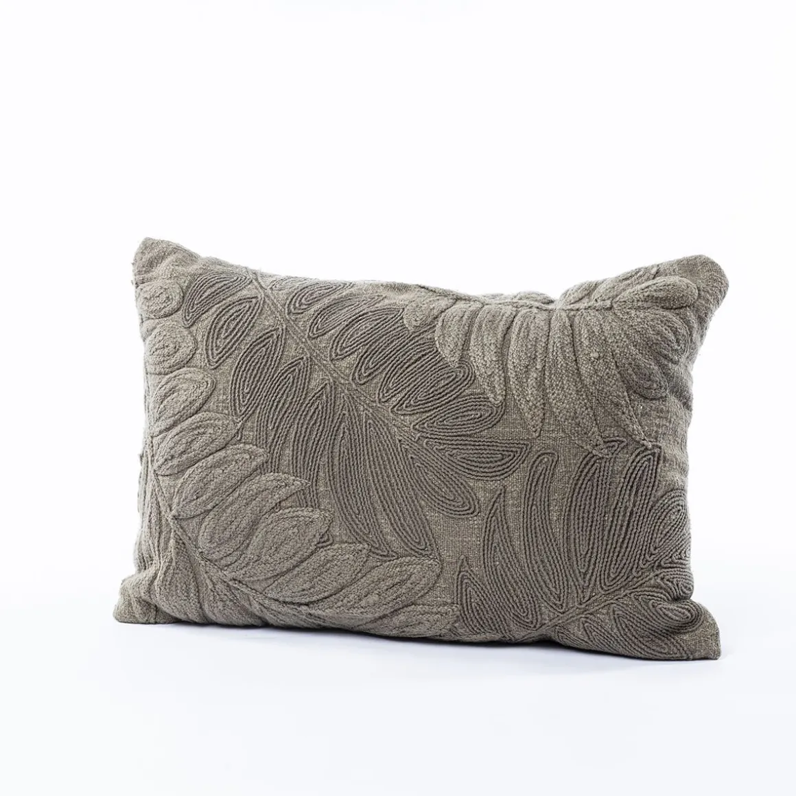 Almofada THE FLORAL folha verde 40x60cm