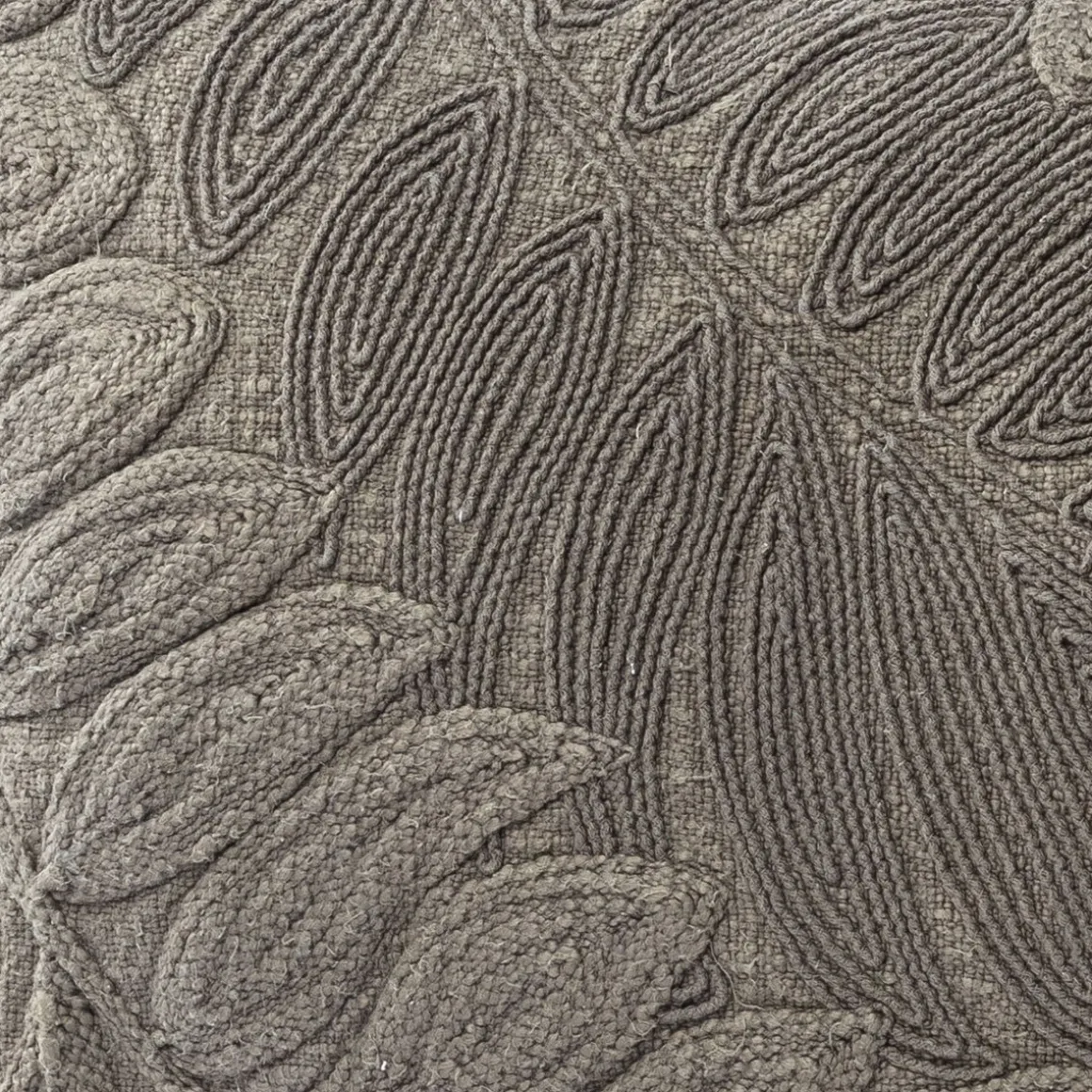 Almofada THE FLORAL folha verde 40x60cm