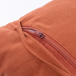 Almofada THE FLORAL folha terracota 45x45cm