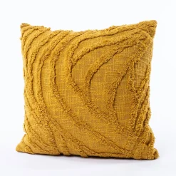 Almofada TROPICAL PANAMA ocre 45x45cm