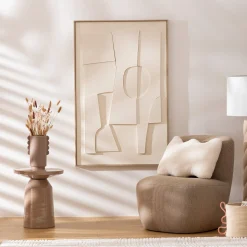 Almofada WAVY BLISS branco 48x35cm