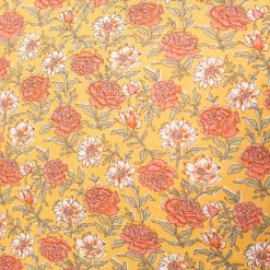 Almofada YUCATAN com rosas 45x45cm