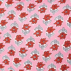 Almofada YUCATAN floral com folhos 35x60xm