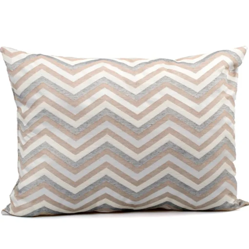 Almofada ZIG ZAG cinza 45x60cm