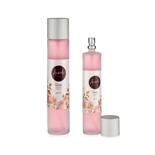 Ambientador em spray com aroma de rosa 100ml
