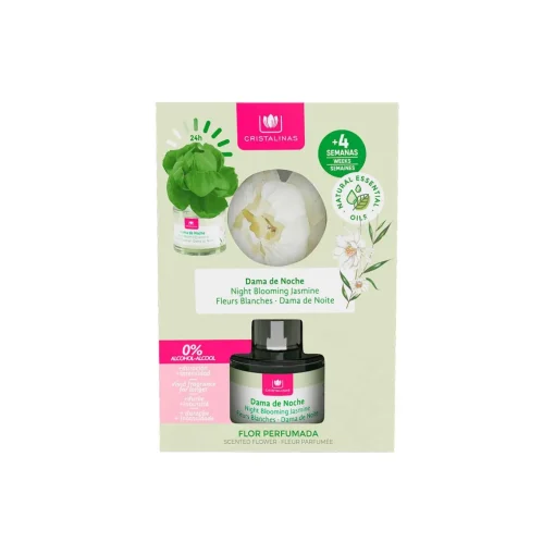 Ambientador perfumado dama da noite com flor 40ml