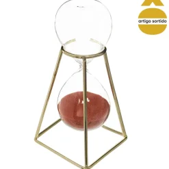 Ampulheta com suporte LIVING 15min
