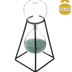 Ampulheta com suporte LIVING 15min