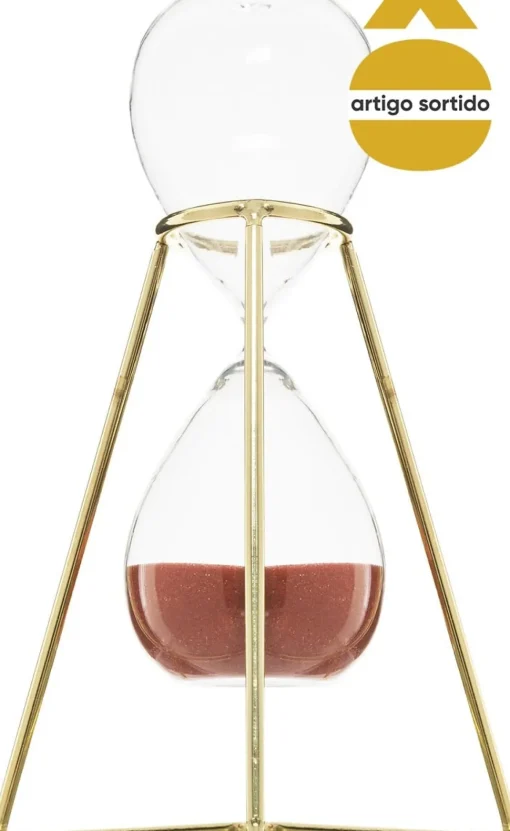 Ampulheta com suporte LIVING 15min