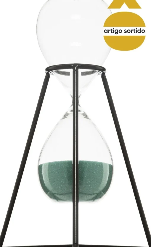 Ampulheta com suporte LIVING 15min