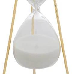 Ampulheta decorativa OLEN em vidro 21cm