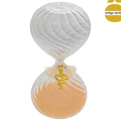 Ampulheta decorativa WILD ROMANCE de vidro 15cm