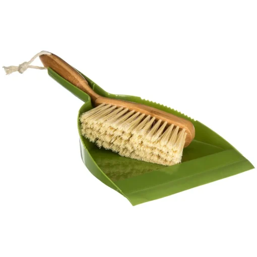Apanhador com escova em bambu