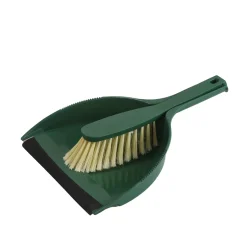Apanhador de lixo com escova natural GREEN