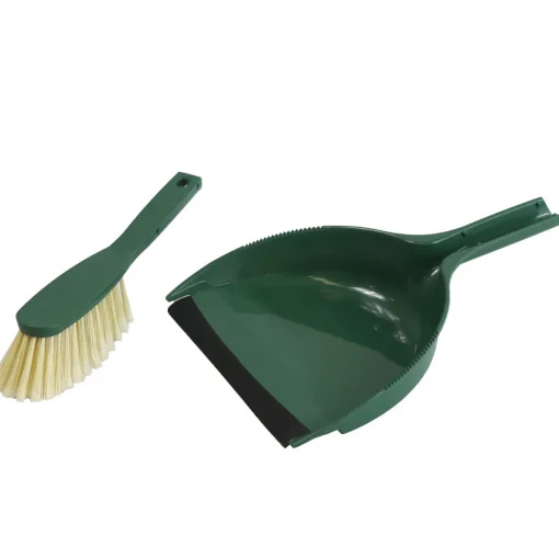 Apanhador de lixo com escova natural GREEN