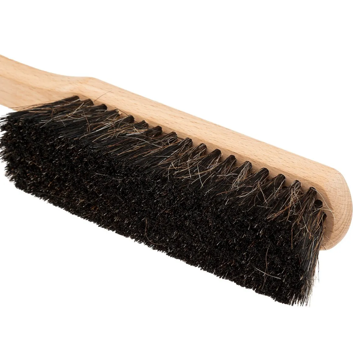 Apanhador e pá em madeira e metal