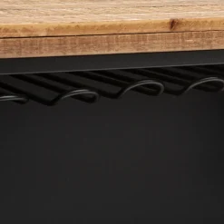 Aparador CIERNA preto 85x42,5x140cm