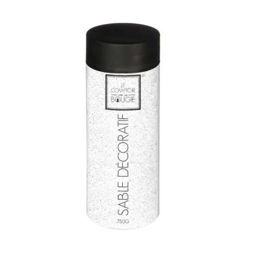 Areia decorativa branco