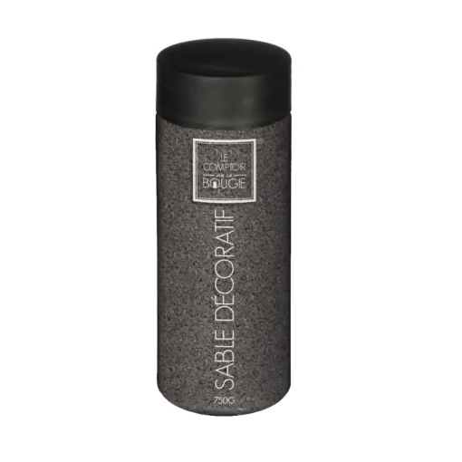Areia decorativa preto