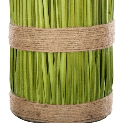 Arranjo de ramos secos verde atados 100cm