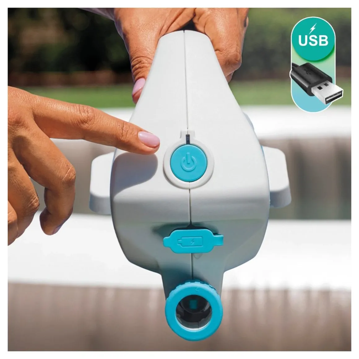 Aspirador de piscinas Intex manual
