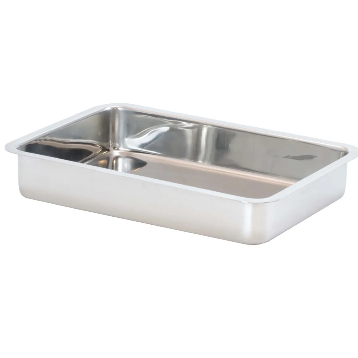 Assadeira inox rectangular 7x40x28,5cm