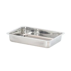 Assadeira inox rectangular 5,5x33x24cm