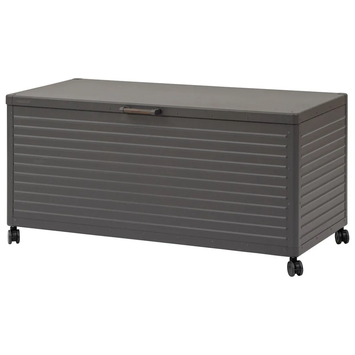 Baú arrumação EDENIO aço cinzento