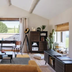 Baú decoração mundo ANZO 29x57cm