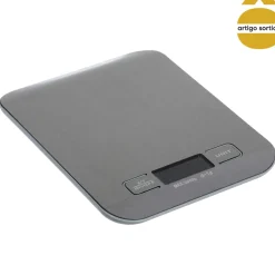 Balança de cozinha digital em inox