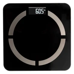 Balança wc digital preta
