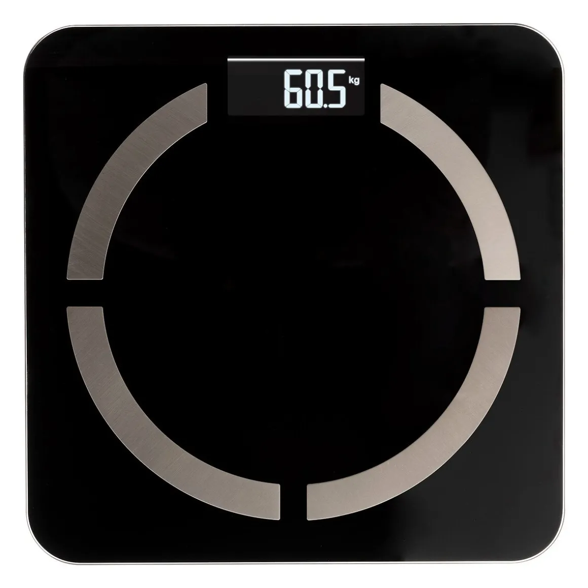 Balança wc digital preta