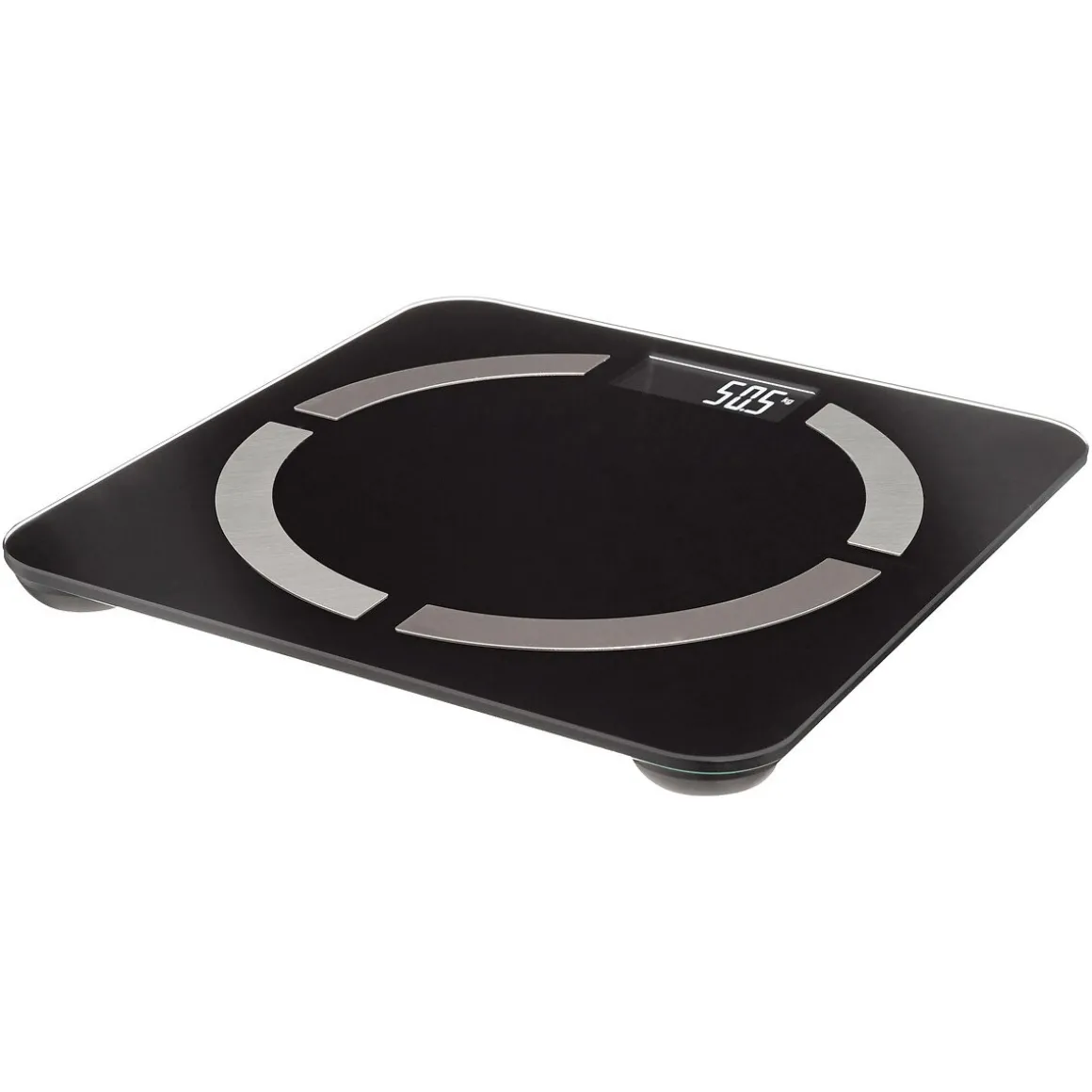 Balança wc digital preta