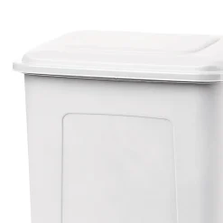 Balde branco com pedal 35l