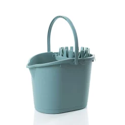 Balde com espremedor azul 16l